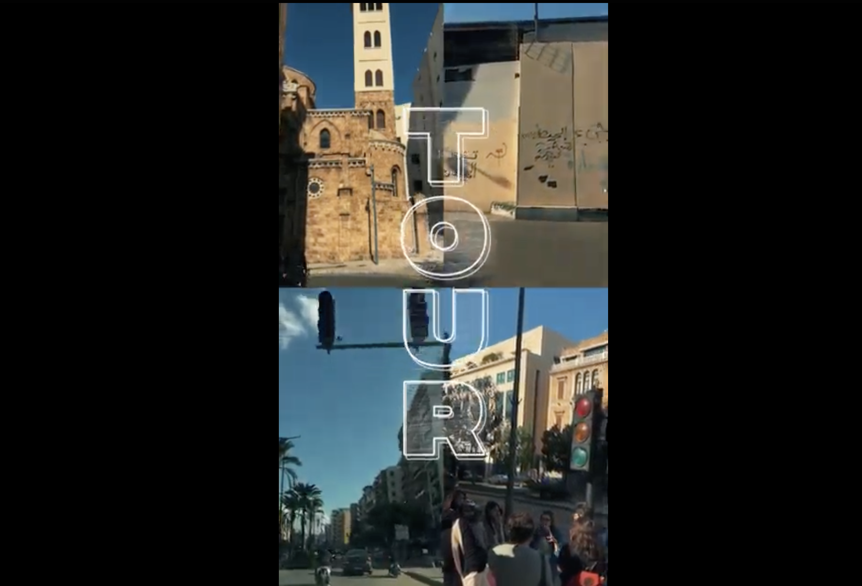 Feminist Walking Tour of Beirut - collage