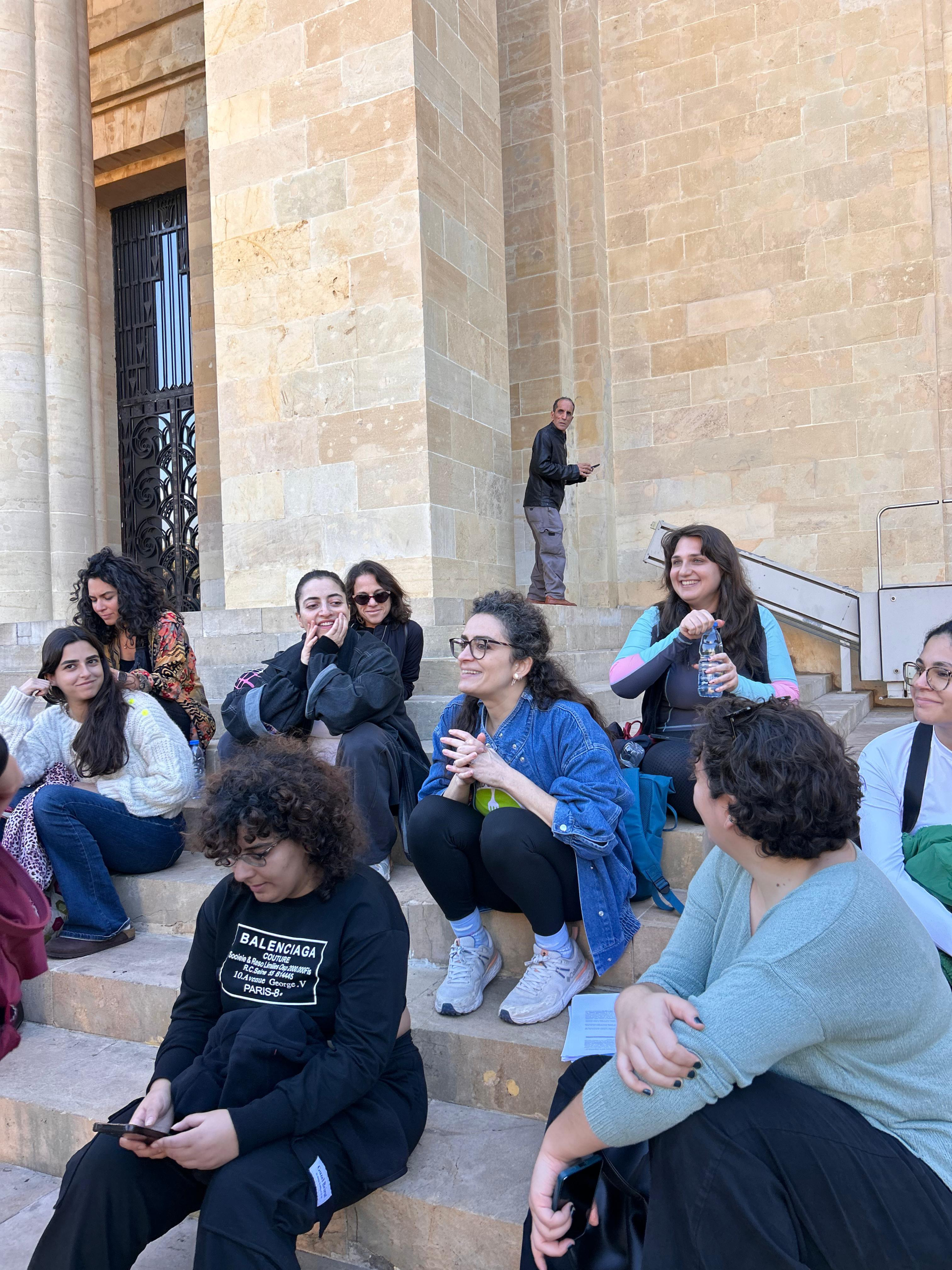 Feminist Walking Tour of Beirut - group 1